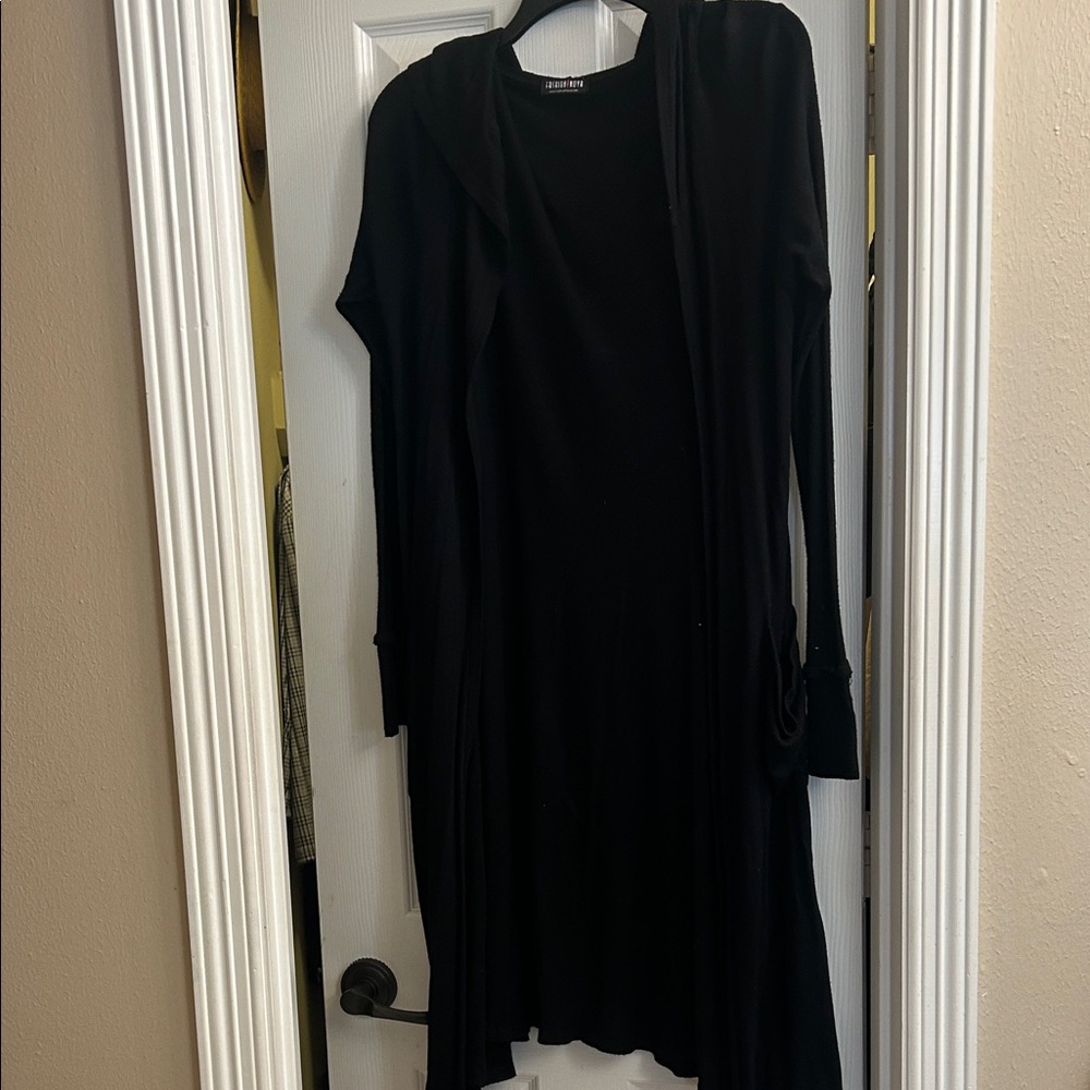 Fashion Nova Black Long Sleeve Dress